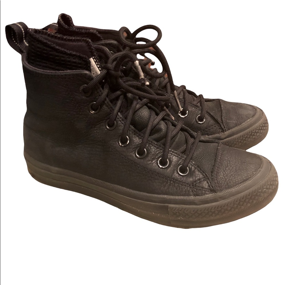 Converse Chuck Taylor Lunarlon Black Waterproof Boot Shoes 162409C Men’s Sz 5.5